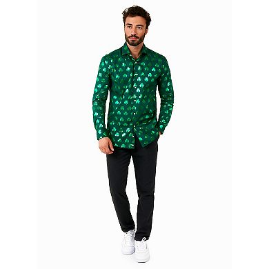Men's OppoSuits Confetti Party Button-Down Shirt