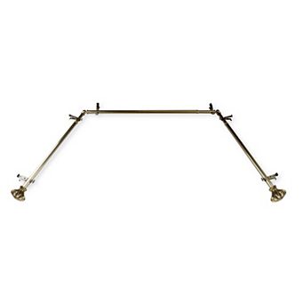 Rod Desyne Flair 13/16" Bay Window Curtain Rod