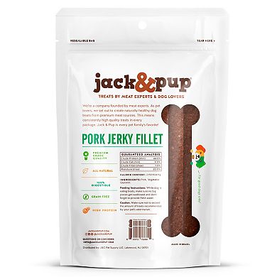 jack & pup Pork Jerky - 16 oz