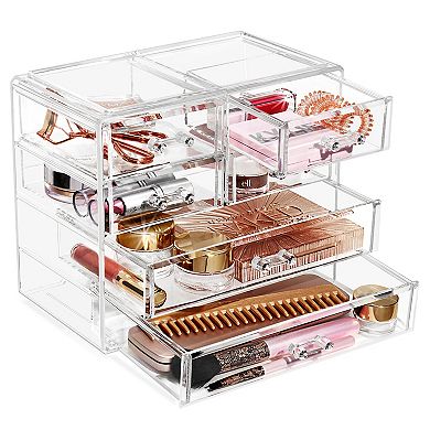 Sorbus Makeup and Jewelry Storage set