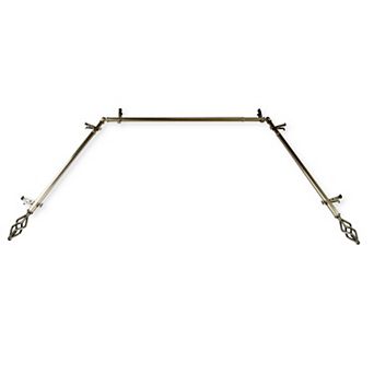 Rod Desyne Marquise 13/16" Bay Window Curtain Rod