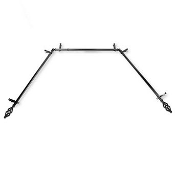 Rod Desyne Marquise 13/16" Bay Window Curtain Rod