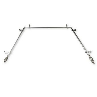 Rod Desyne Marquise 13/16" Bay Window Curtain Rod