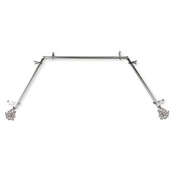 Rod Desyne Tidal 13/16" Bay Window Curtain Rod