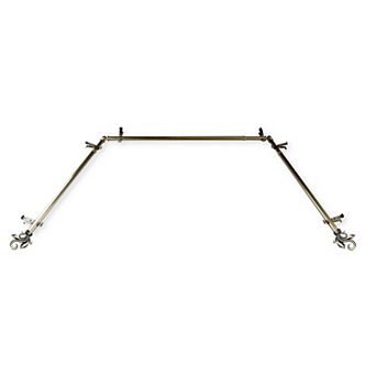 Rod Desyne Delilah 13/16" Bay Window Curtain Rod