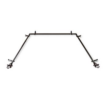 Rod Desyne Delilah 13/16" Bay Window Curtain Rod