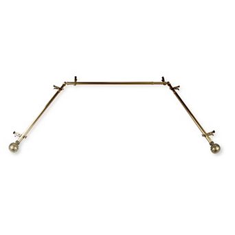 Rod Desyne Poise 13/16" Bay Window Curtain Rod