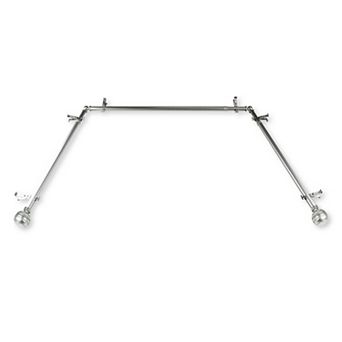 Rod Desyne Poise 13/16" Bay Window Curtain Rod