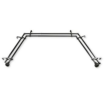 Rod Desyne Ornament 13/16" Bay Window Double Curtain Rod