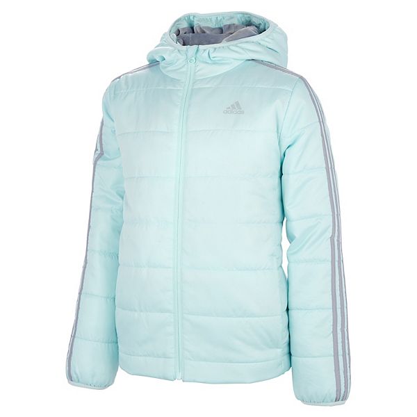 Adidas girls padded store jacket