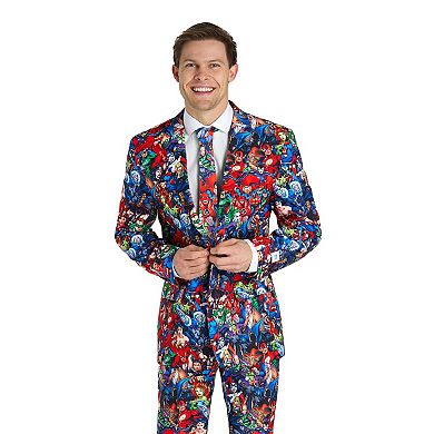 Men's OppoSuits Slim-Fit Novelty Suit & Tie Set