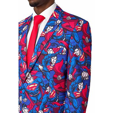 Men's OppoSuits Slim-Fit Novelty Suit & Tie Set