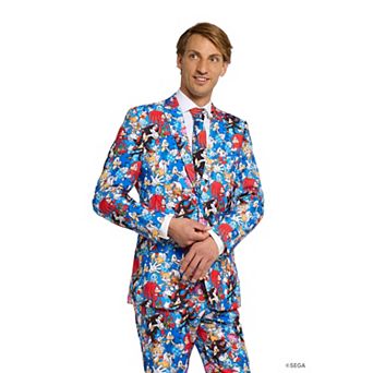 Men's OppoSuits Slim-Fit Novelty Suit & Tie Set