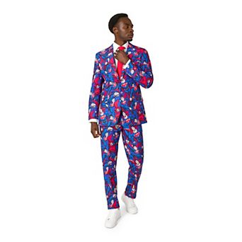 Men's OppoSuits Slim-Fit Novelty Suit & Tie Set