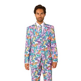 Men's OppoSuits Slim-Fit Novelty Suit & Tie Set