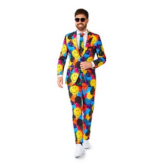 Men's OppoSuits Slim-Fit Novelty Suit & Tie Set