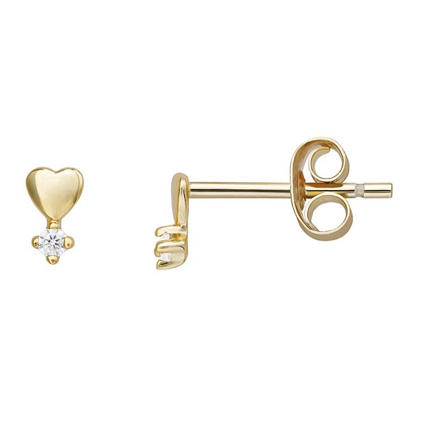 Kohls heart deals earrings