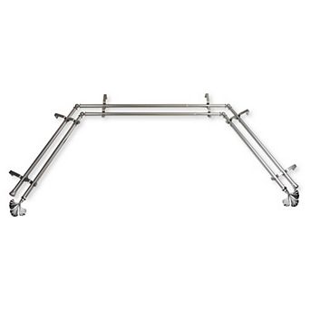 Rod Desyne Fortune 13/16" Bay Window Double Curtain Rod