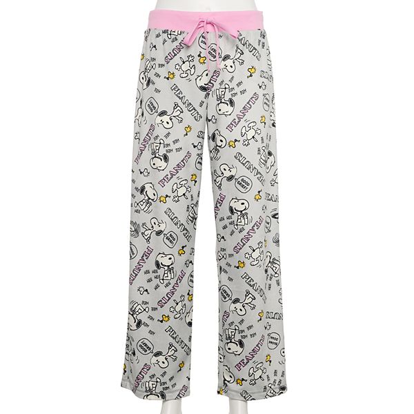 Women s Peanuts Fleece Pajama Pants