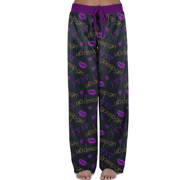Women's Gossip Girl Fleece Pajama Pants
