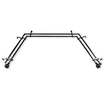 Rod Desyne Poise 13/16" Bay Window Double Curtain Rod