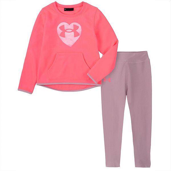 Toddler Girl Under Armour Pullover & Leggings Set