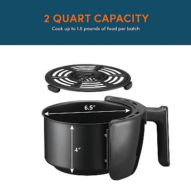 Elite Gourmet 2.1-qt. Compact Digital Air Fryer