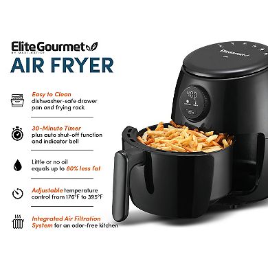 Elite Gourmet 2.1-qt. Compact Digital Air Fryer