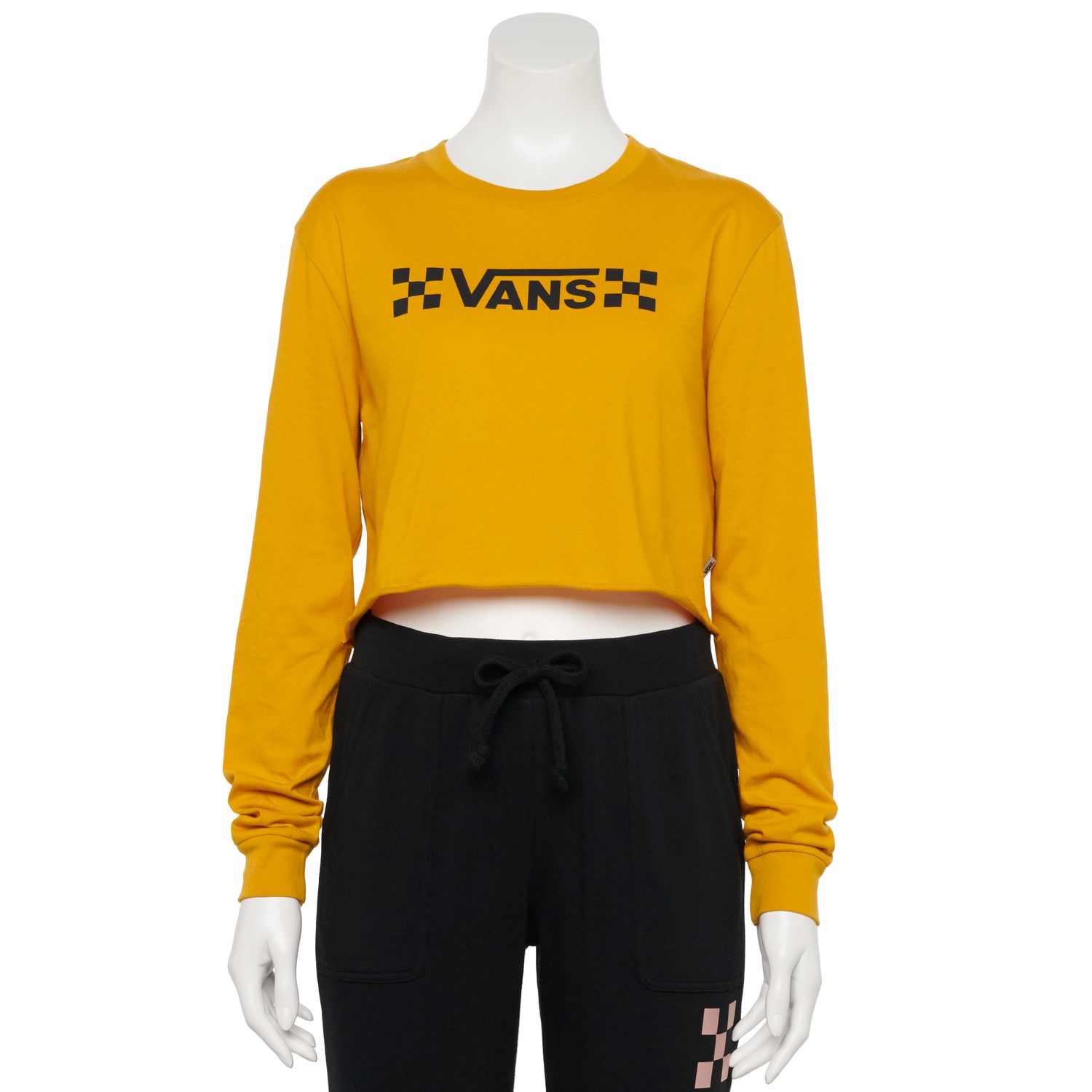 vans yellow long sleeve