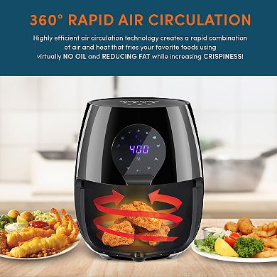 Elite Gourmet 5.3-qt. Digital Air Fryer