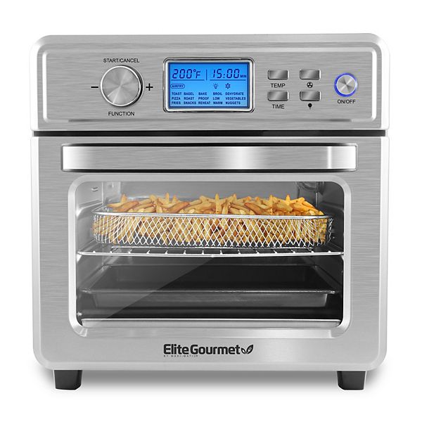 Elite Gourmet Multi-Use 21-Liter Air Fryer Oven