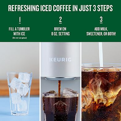 Green Mountain Coffee Roasters ICED Vanilla Caramel, Single Serve Keurig K-Cup Pods, Flavored Iced Coffee, 24 Count