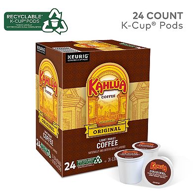 Kahlua Coffee Original Coffee, Keurig® K-Cup® Pods, Light Roast, 24 Count