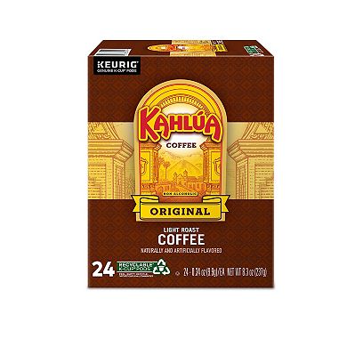 Kahlua Coffee Original Coffee, Keurig® K-Cup® Pods, Light Roast, 24 Count