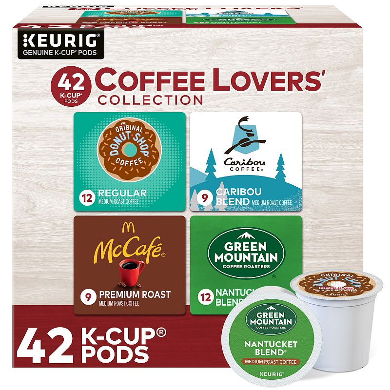Coffee Lovers Collection, Keurig K-Cup Pods - 42-pk., Multicolor