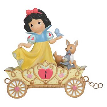 Disney's Snow White Showcase Collection Fairest Of Them All Birthday Parade Figurine Table Decor by Precious Moments