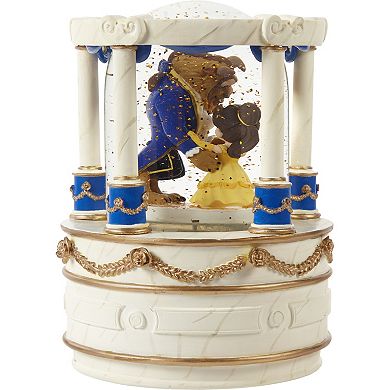 Disney Beauty And The Beast Musical Snow Globe by Precious Moments