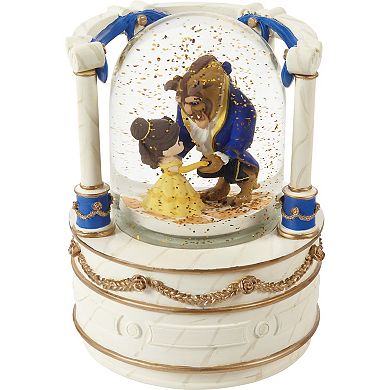 Disney Beauty And The Beast Musical Snow Globe by Precious Moments