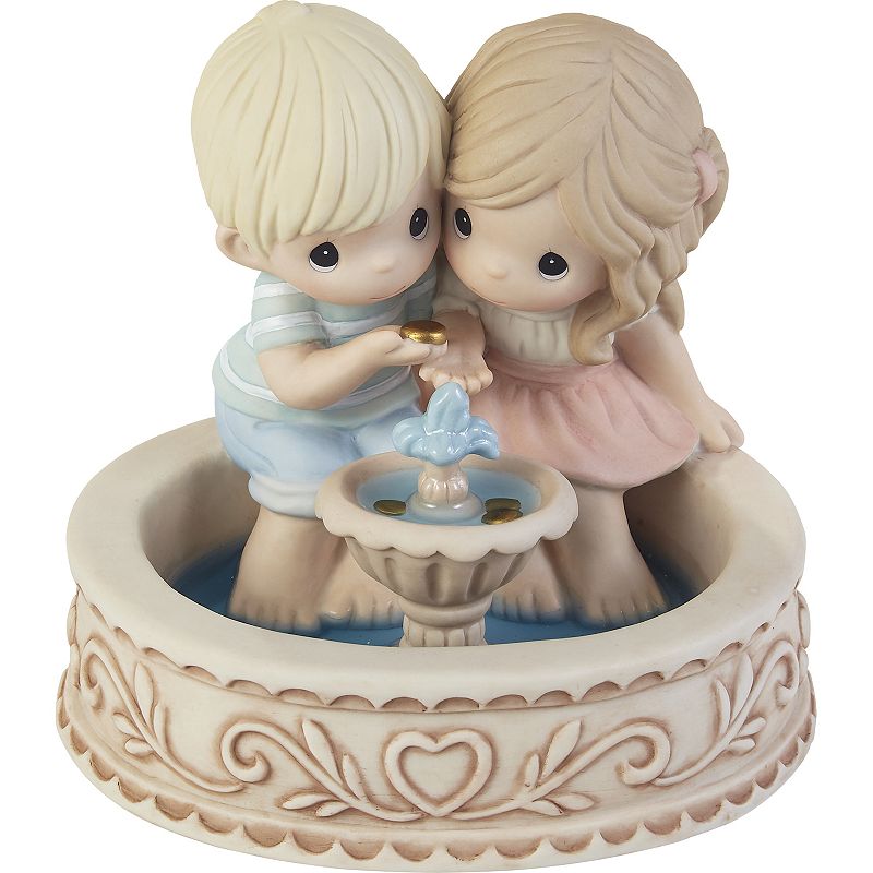 Precious Moments May All Our Wishes Come True Figurine Table Decor, Multico