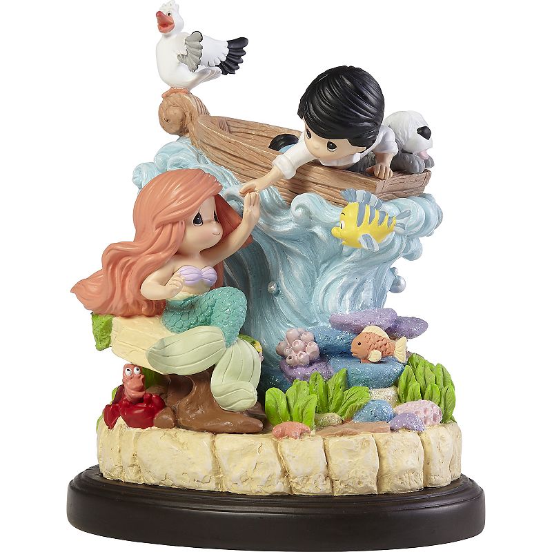 Disney The Little Mermaid Our Worlds Together Musical Table Decor by Precio