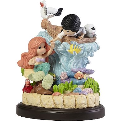 Disney's The Little Mermaid Our Worlds Together Musical Table Decor by Precious Moments