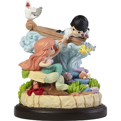 Disney's The Little Mermaid Our Worlds Together Musical Table Decor by Precious Moments