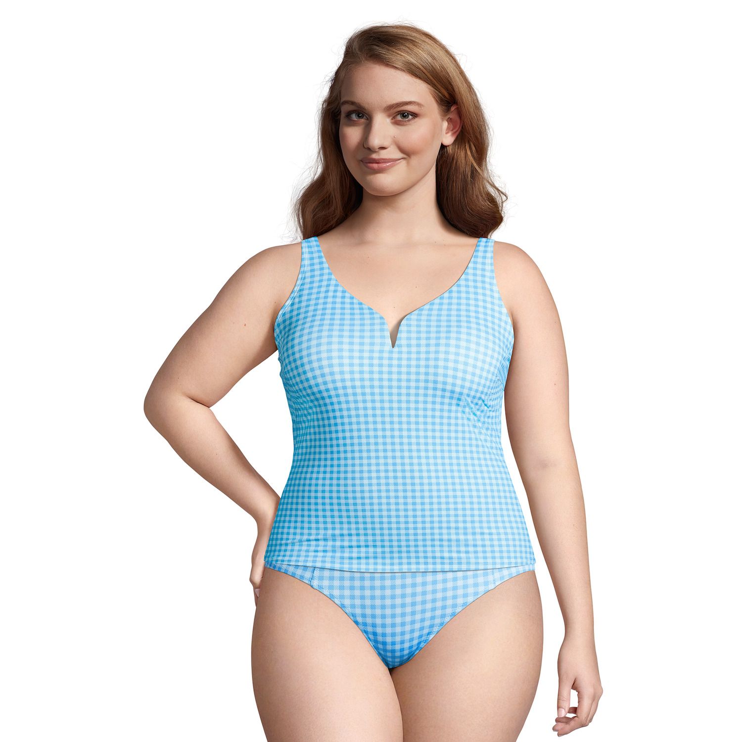 landsend bathing suits plus size