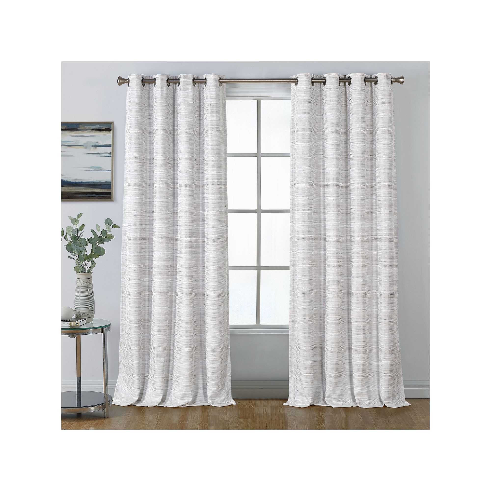 B. Smith Windham Total Blackout Window Curtain, Natural