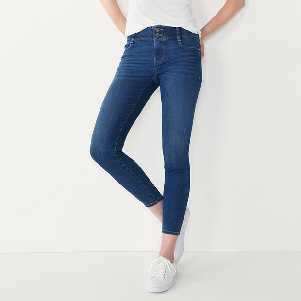 Petite Apt. 9® Tummy Control Ankle Jeans