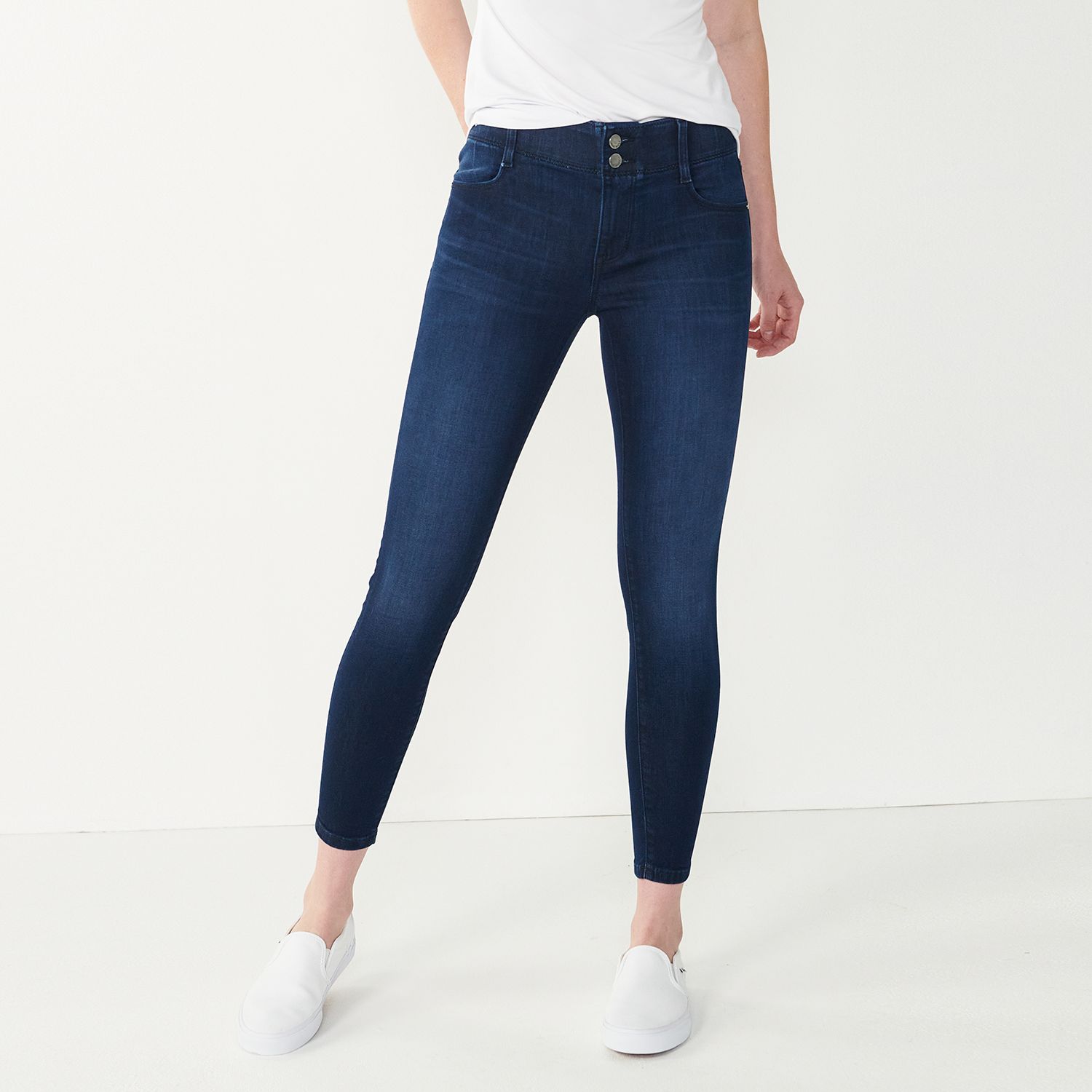 tummy control stretch jeans