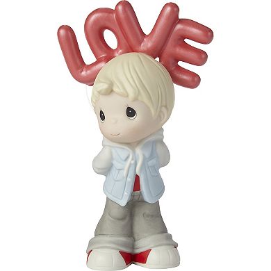 Precious Moments I Can’t Hide My Love For You Boy Figurine Table Decor
