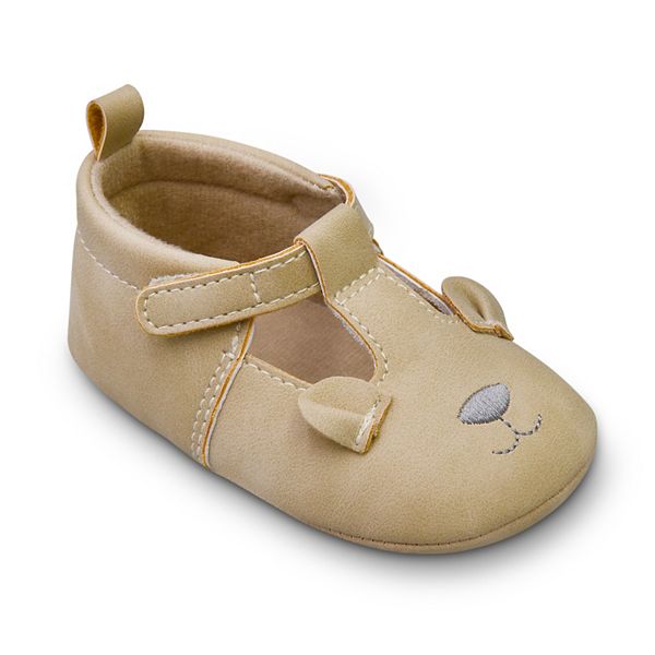 Baby Carter's Bear Moccasin Crib Shoes