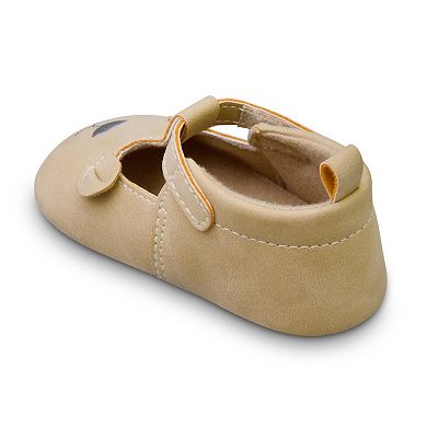 Baby Carter's Bear Moccasin Crib Shoes 