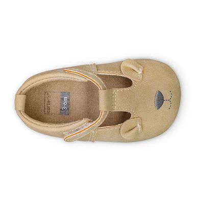 Baby Carter's Bear Moccasin Crib Shoes 